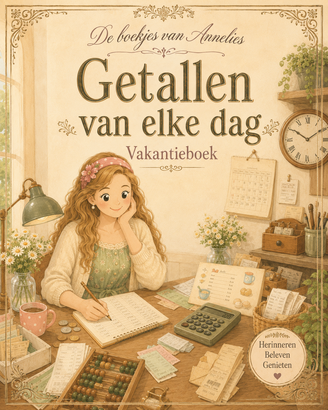 Getallen van Elke Dag — boekje Annelies om af te drukken