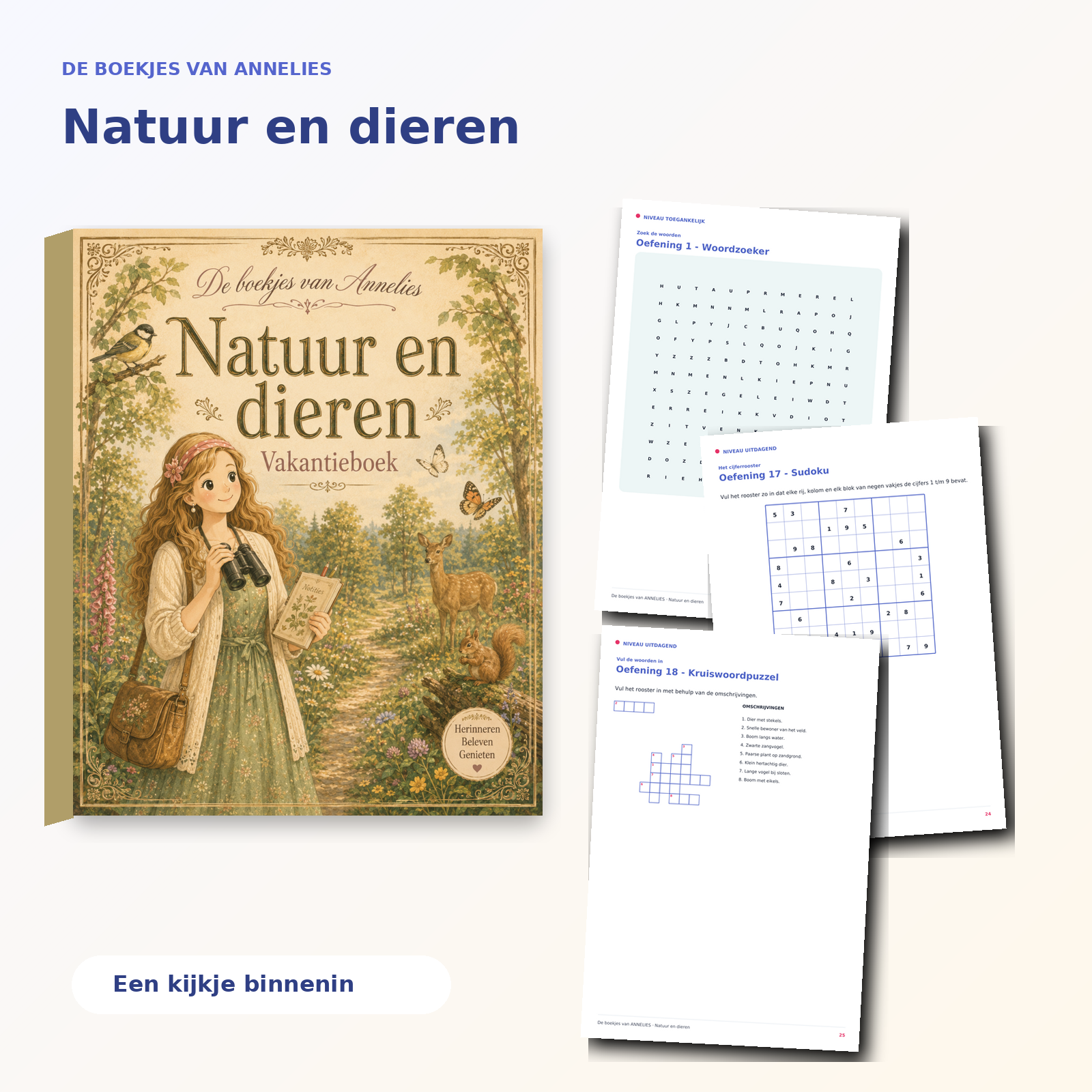 ANNELIES 18 natuur en dieren product image 4