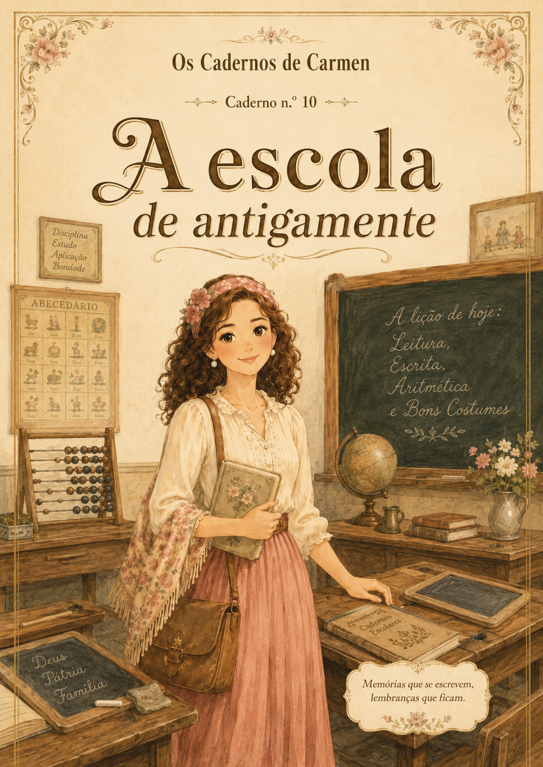 Caderno CARMEN A escola de antigamente