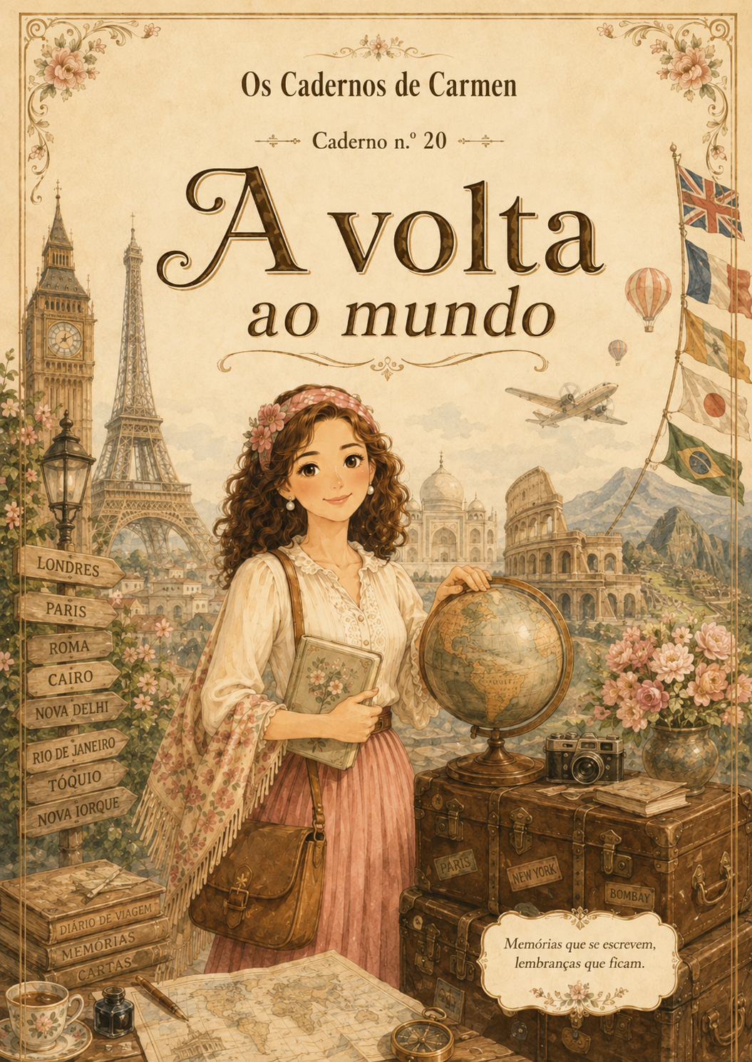 Caderno CARMEN A volta ao mundo