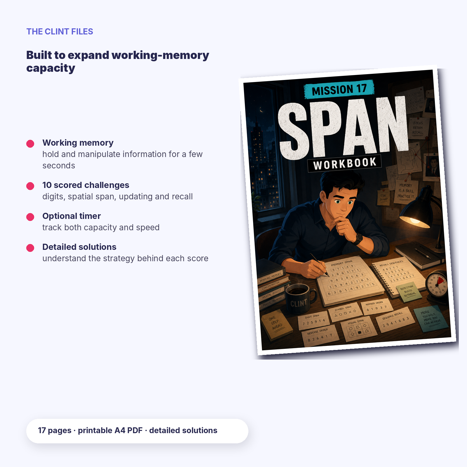 CLINT EN 17 Memory Span Product 4