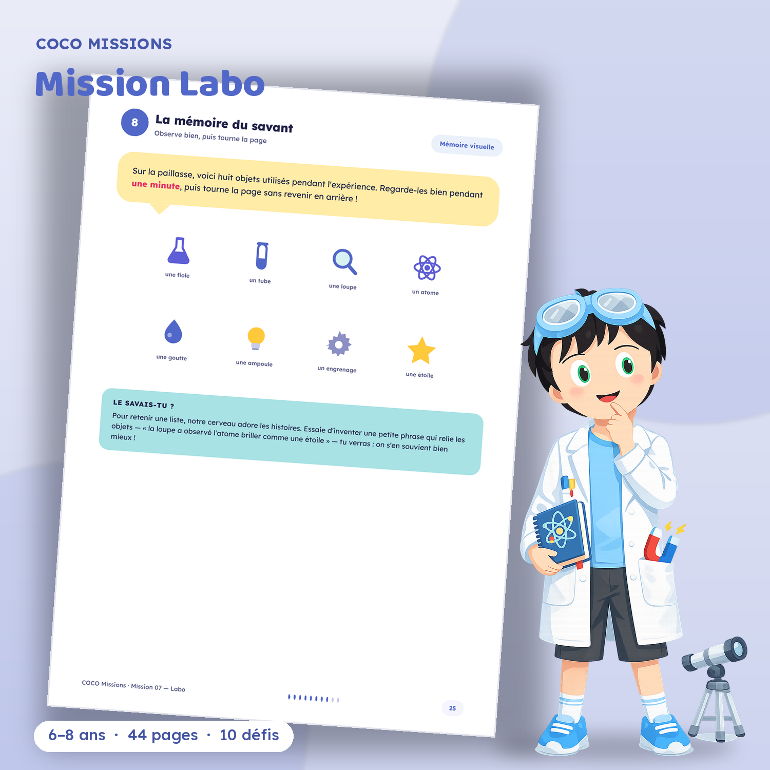 COCO Mission 07 Labo carre 3