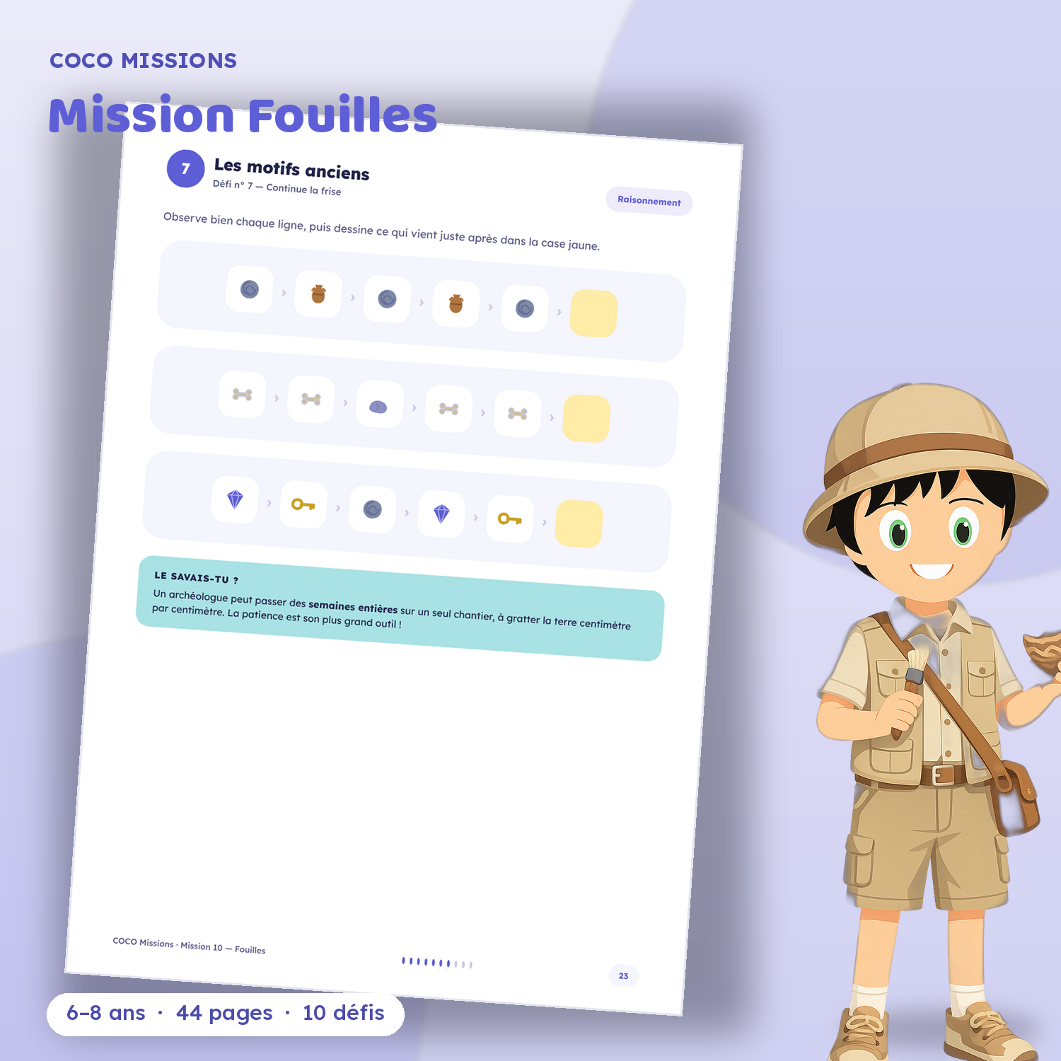 COCO Mission 10 Fouilles carre 4