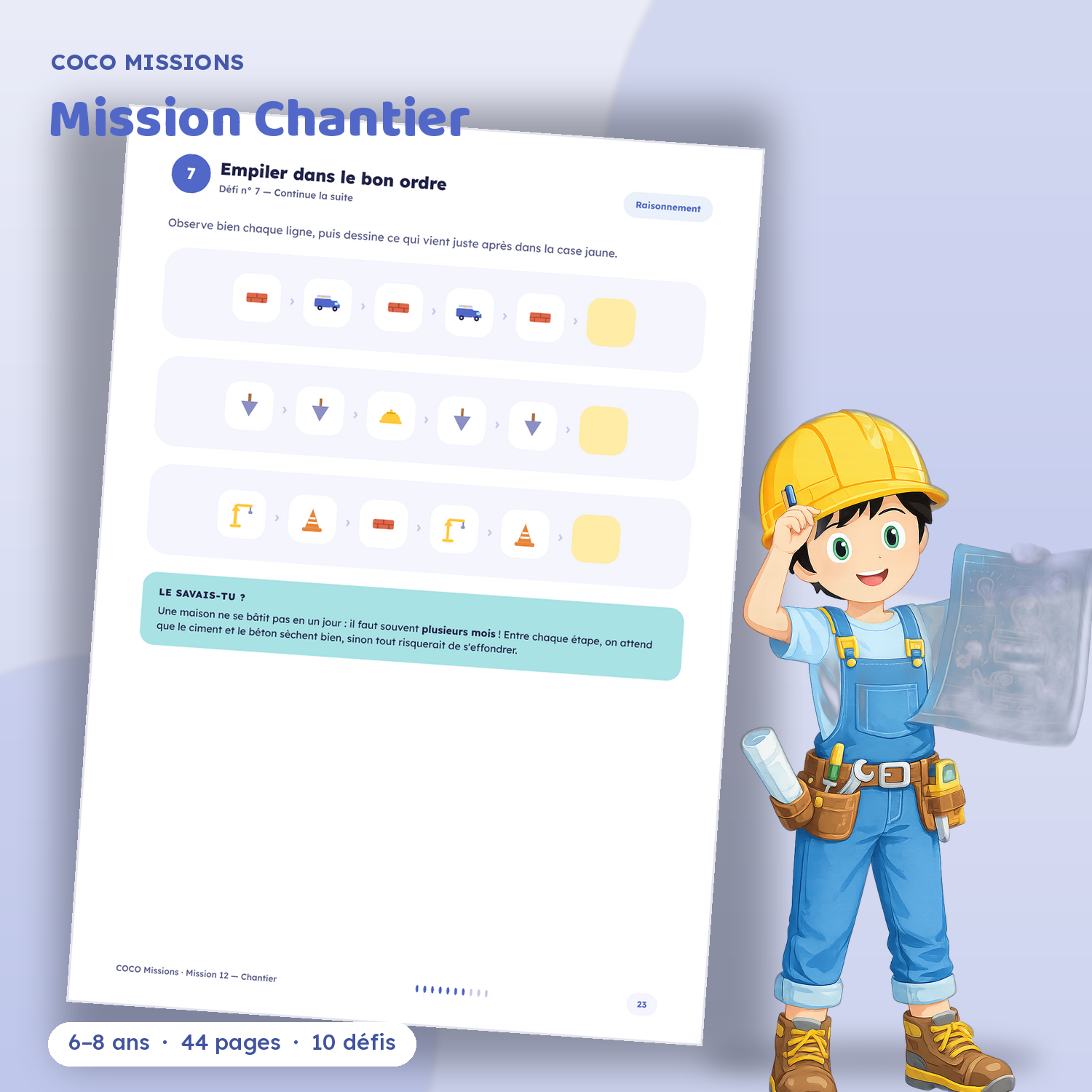 COCO Mission 12 Chantier carre 2