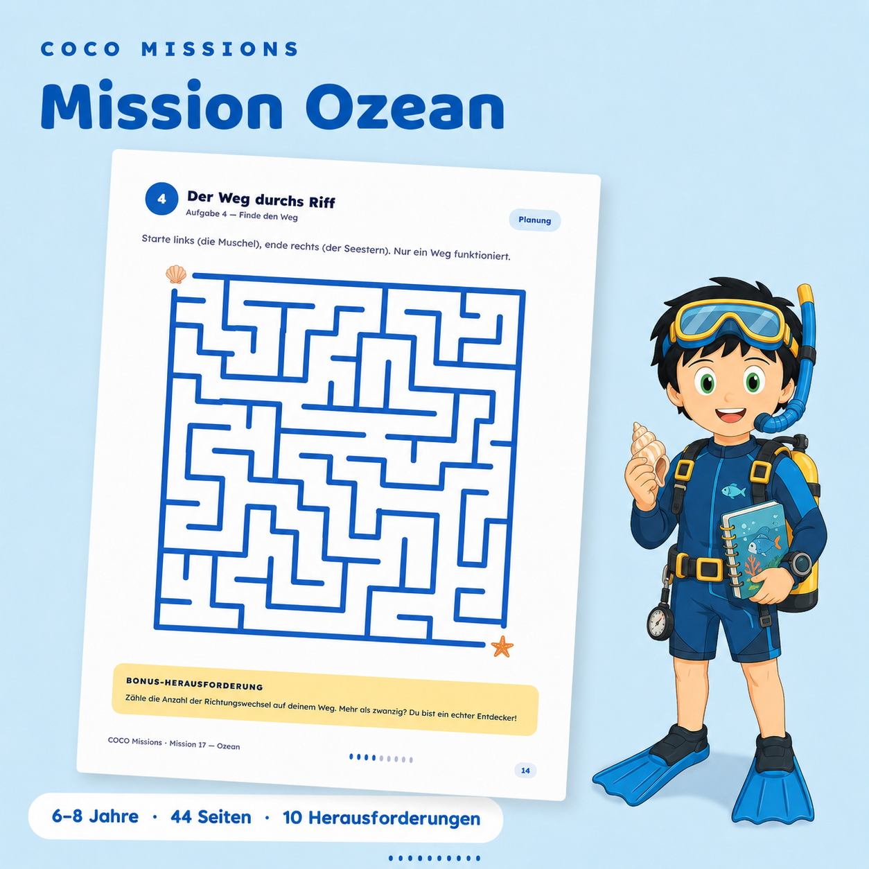 DE Mission 17 Ozeanabenteuer Visuel 02 Der Pfad des Riffs