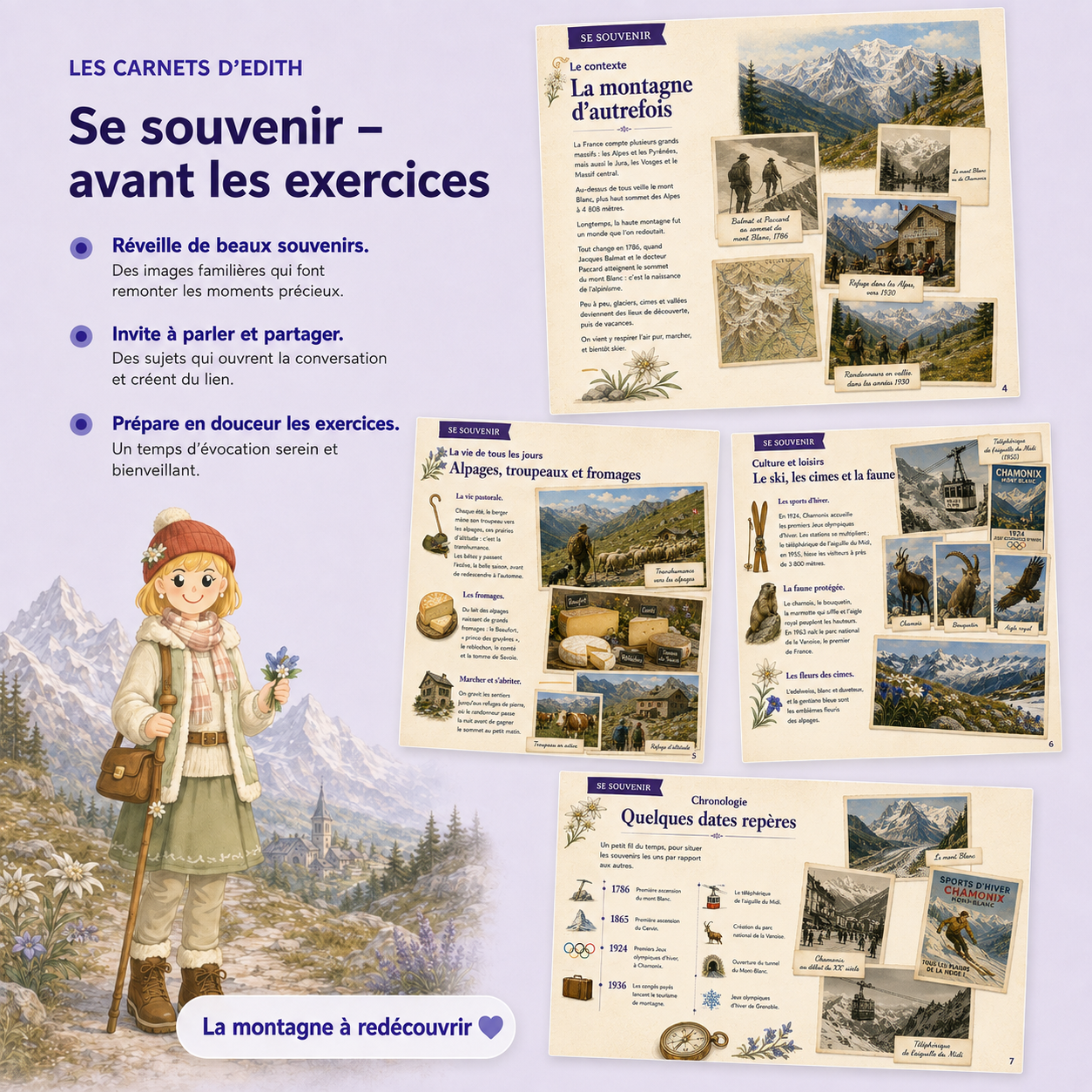 EDITH 04 La montagne GALERIE 03 se souvenir
