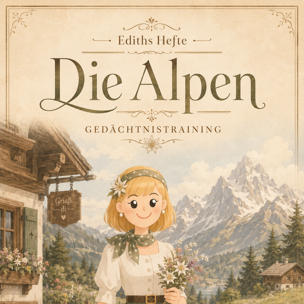 Die Alpen — EDITH-Heft zum Ausdrucken