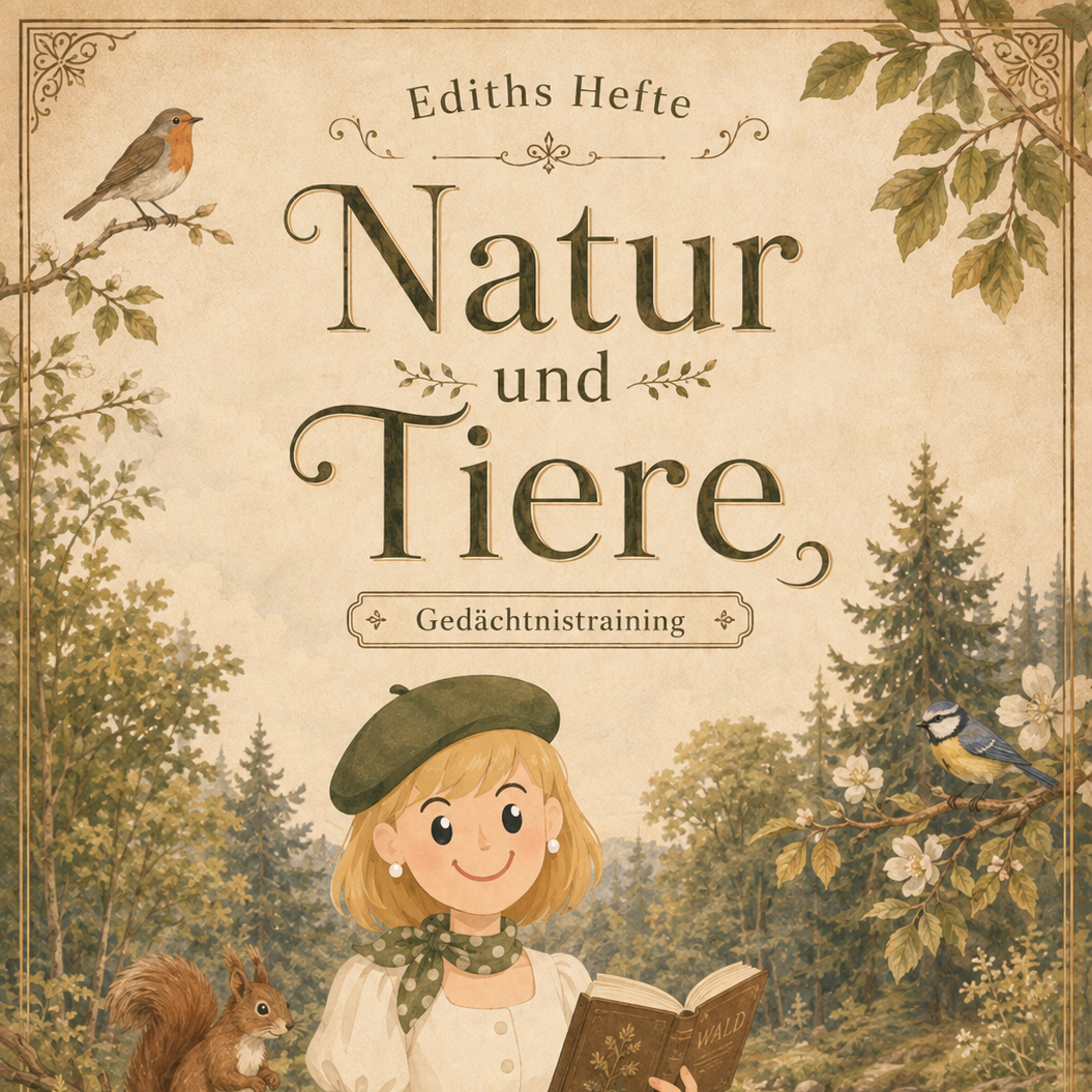 Natur und Tiere — EDITH-Heft zum Ausdrucken
