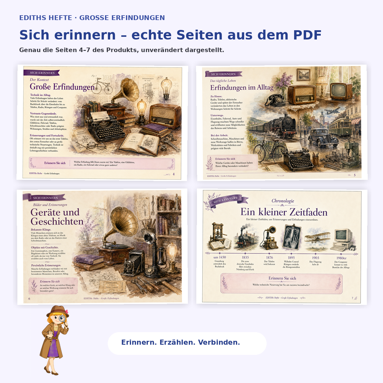 EDITH DE 19 grosse erfindungen GALERIE 03 se souvenir