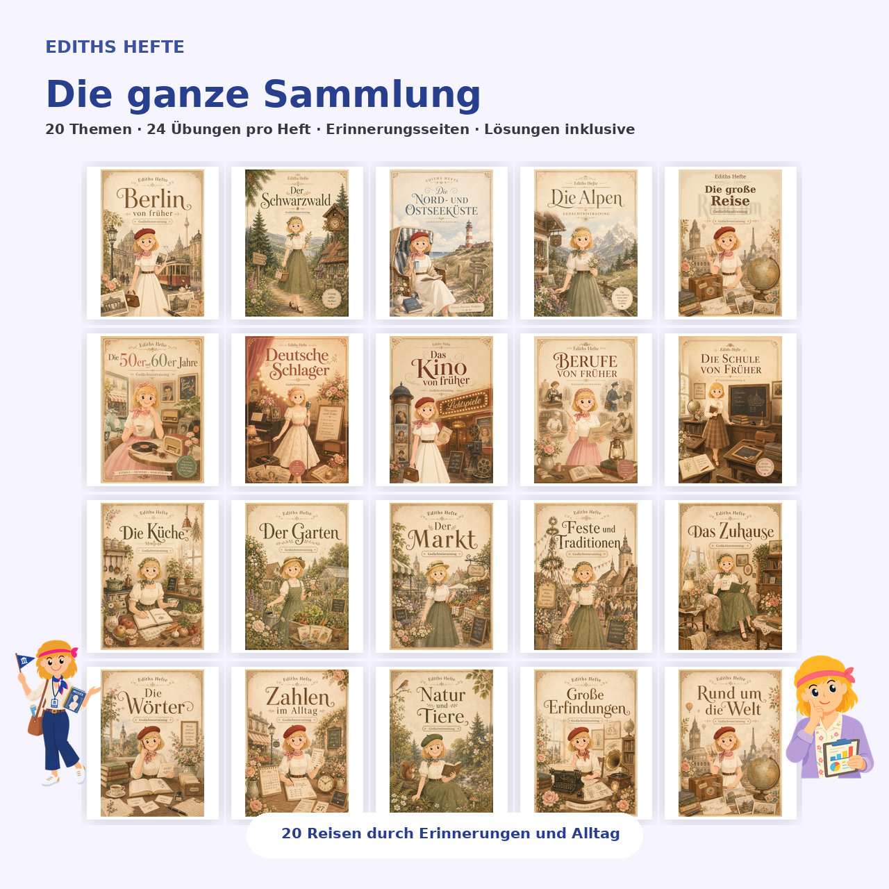 EDITH DE COLLECTION GALERIE 20 COVERS