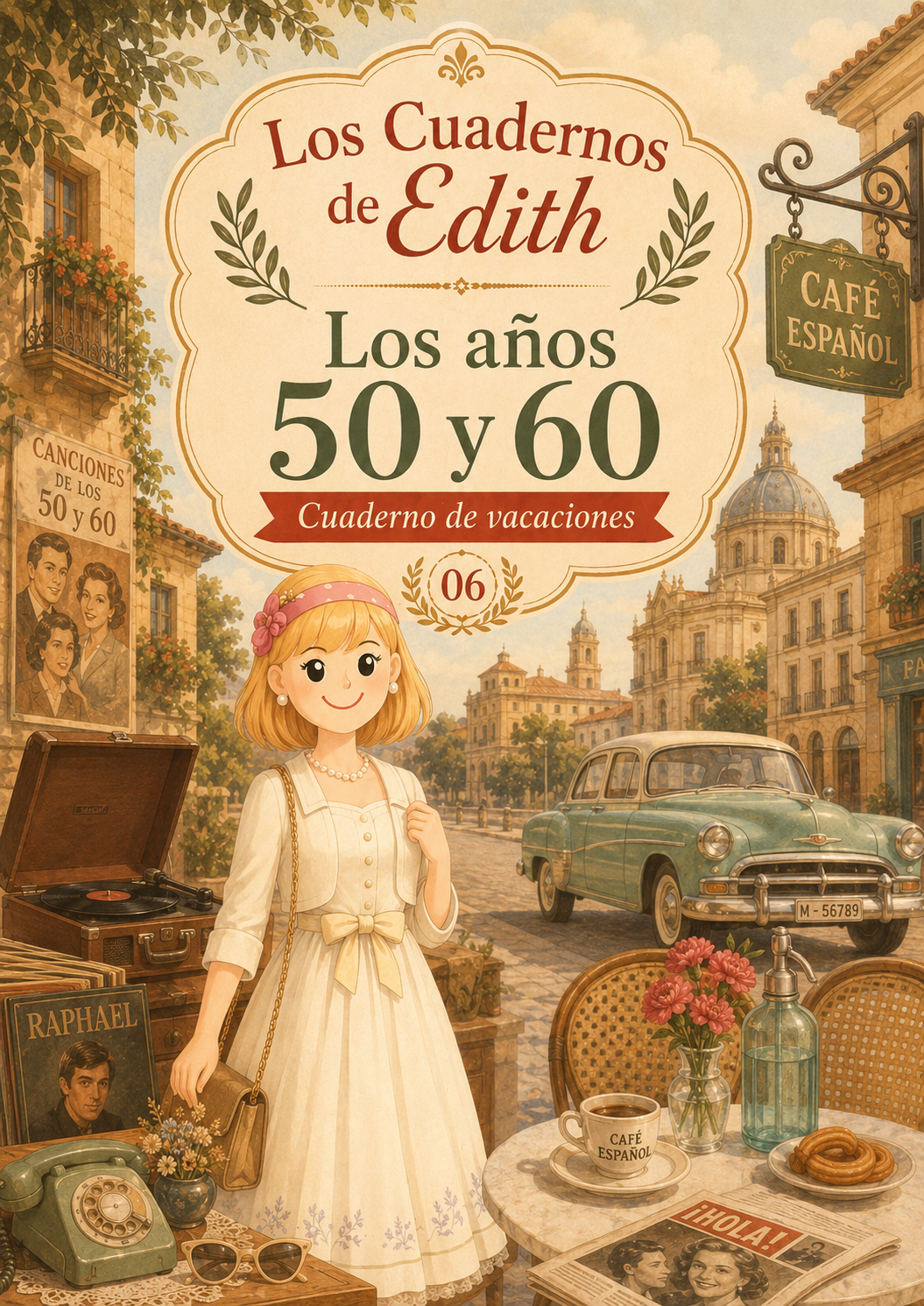EDITH — portada del cuaderno Retro