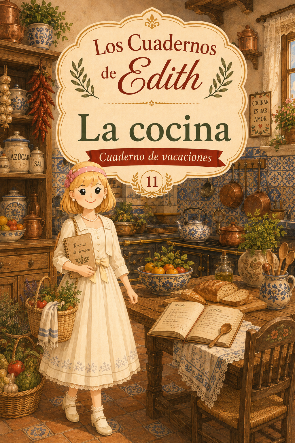 La cocina — cuaderno EDITH para imprimir