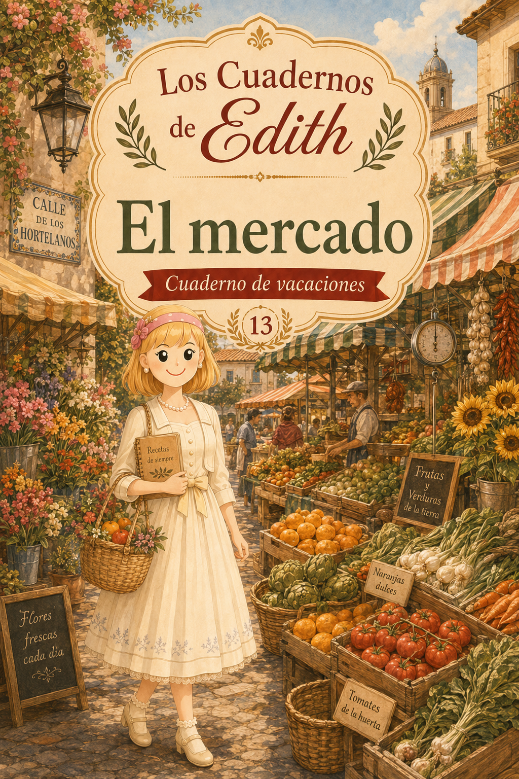 El mercado — cuaderno EDITH para imprimir