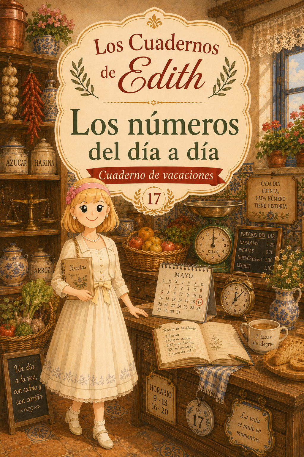 Los números del día a día — cuaderno EDITH para imprimir
