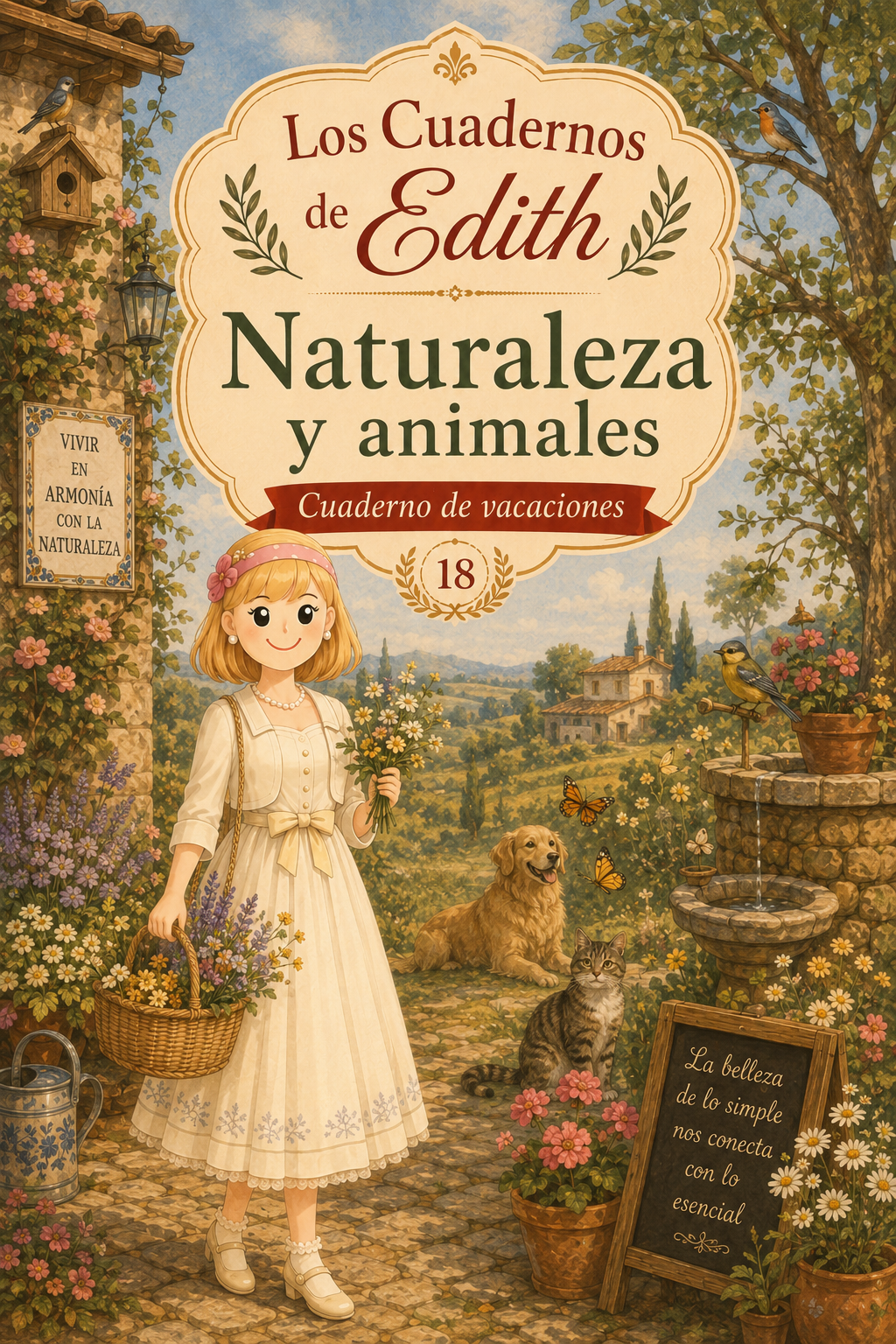 Naturaleza y animales — cuaderno EDITH para imprimir