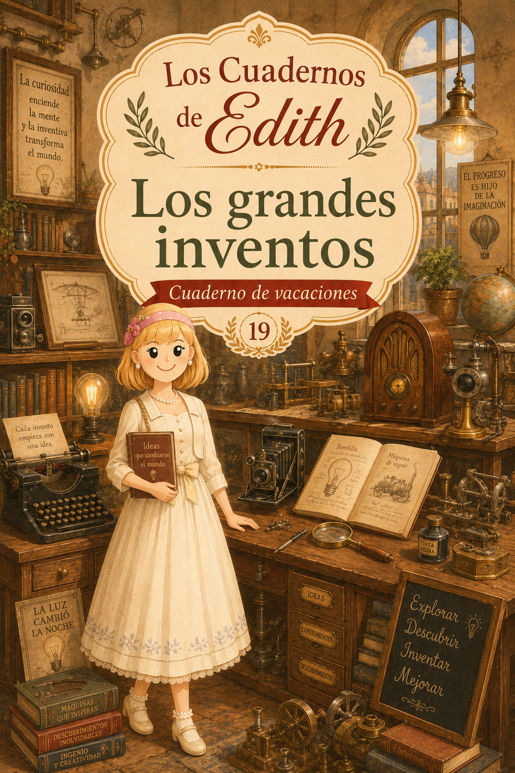 Los grandes inventos — cuaderno EDITH para imprimir