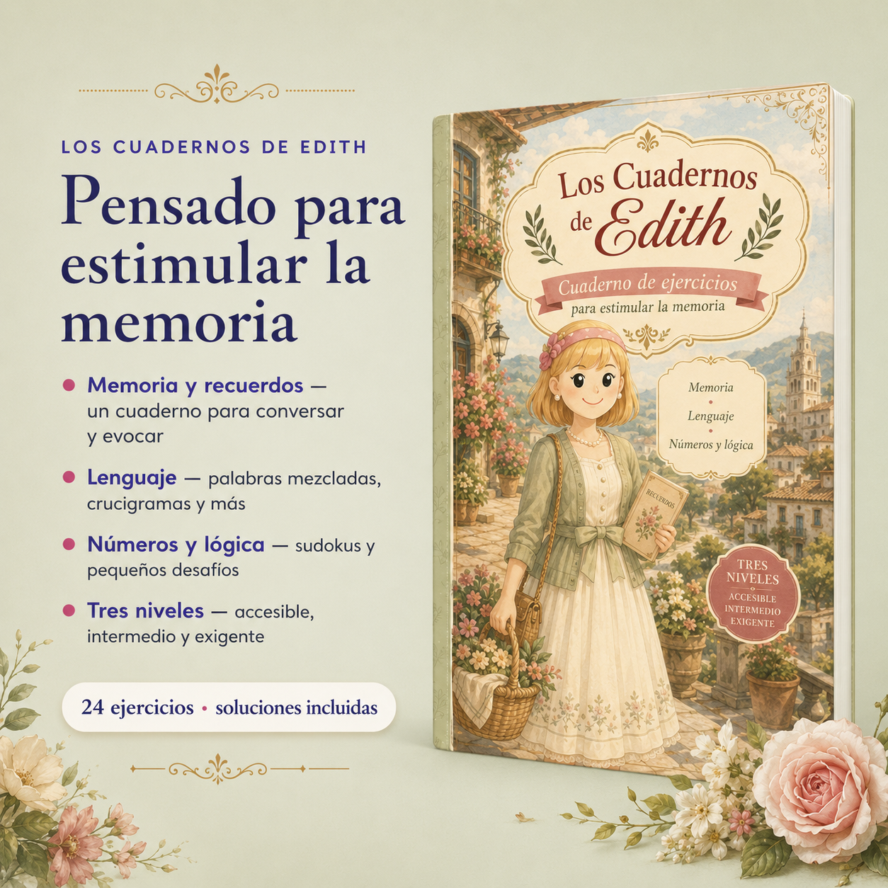 EDITH ES Produit Carre 01 Affiche Pastel