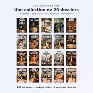 JOE 00 produit 5 collection