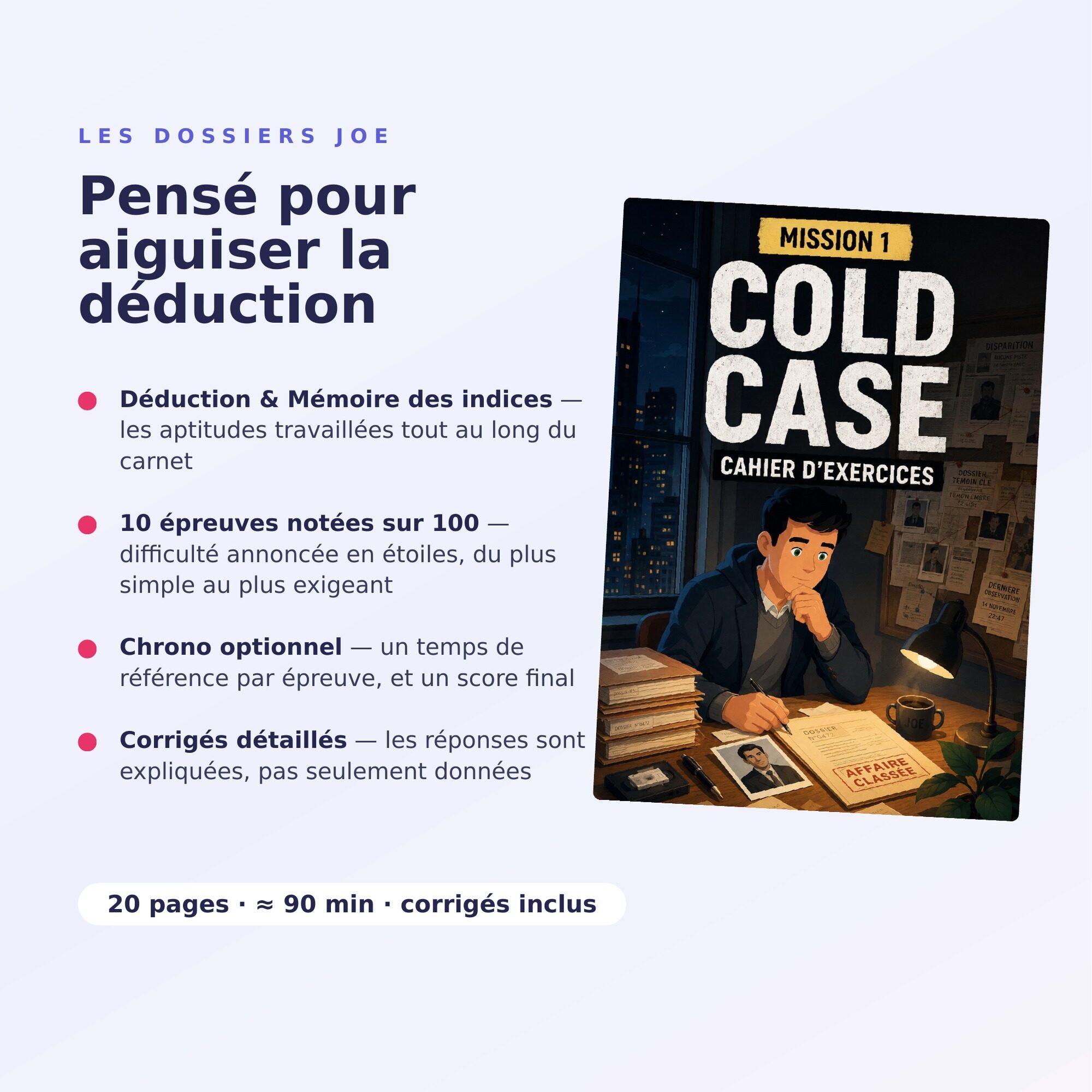 JOE 01 produit 4 pense pour