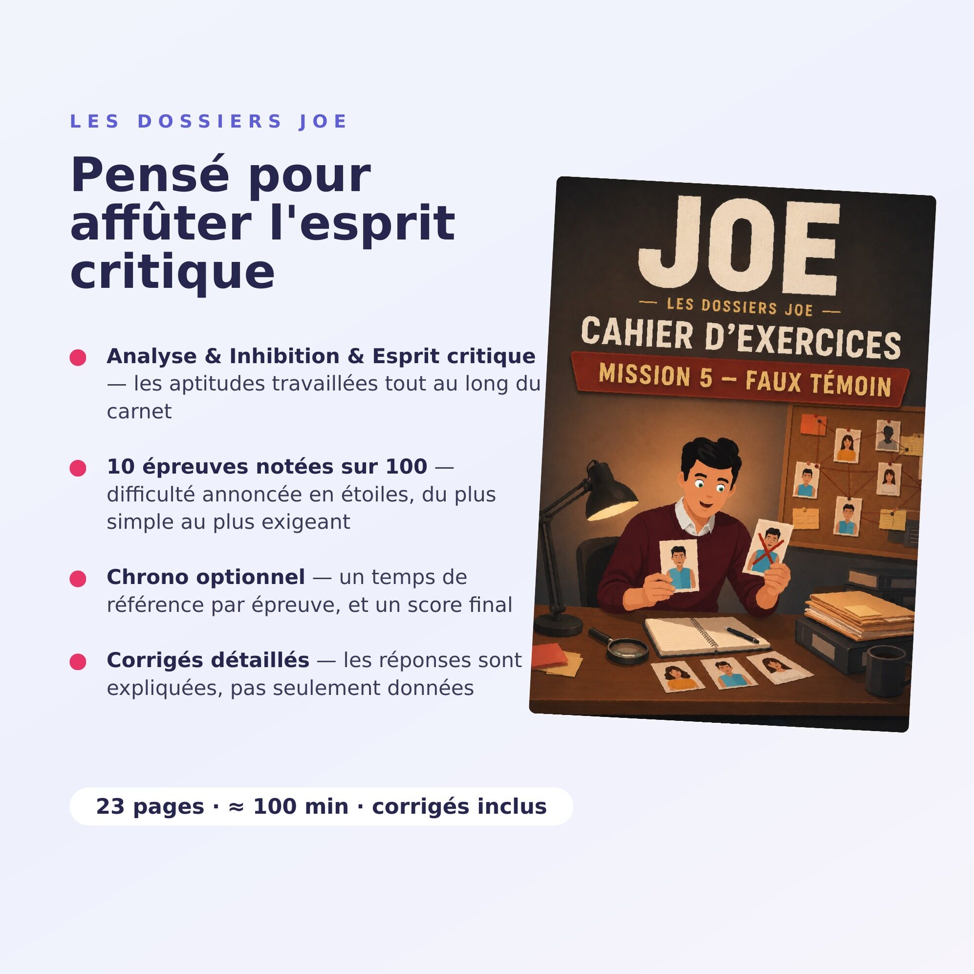 JOE 05 produit 4 pense pour