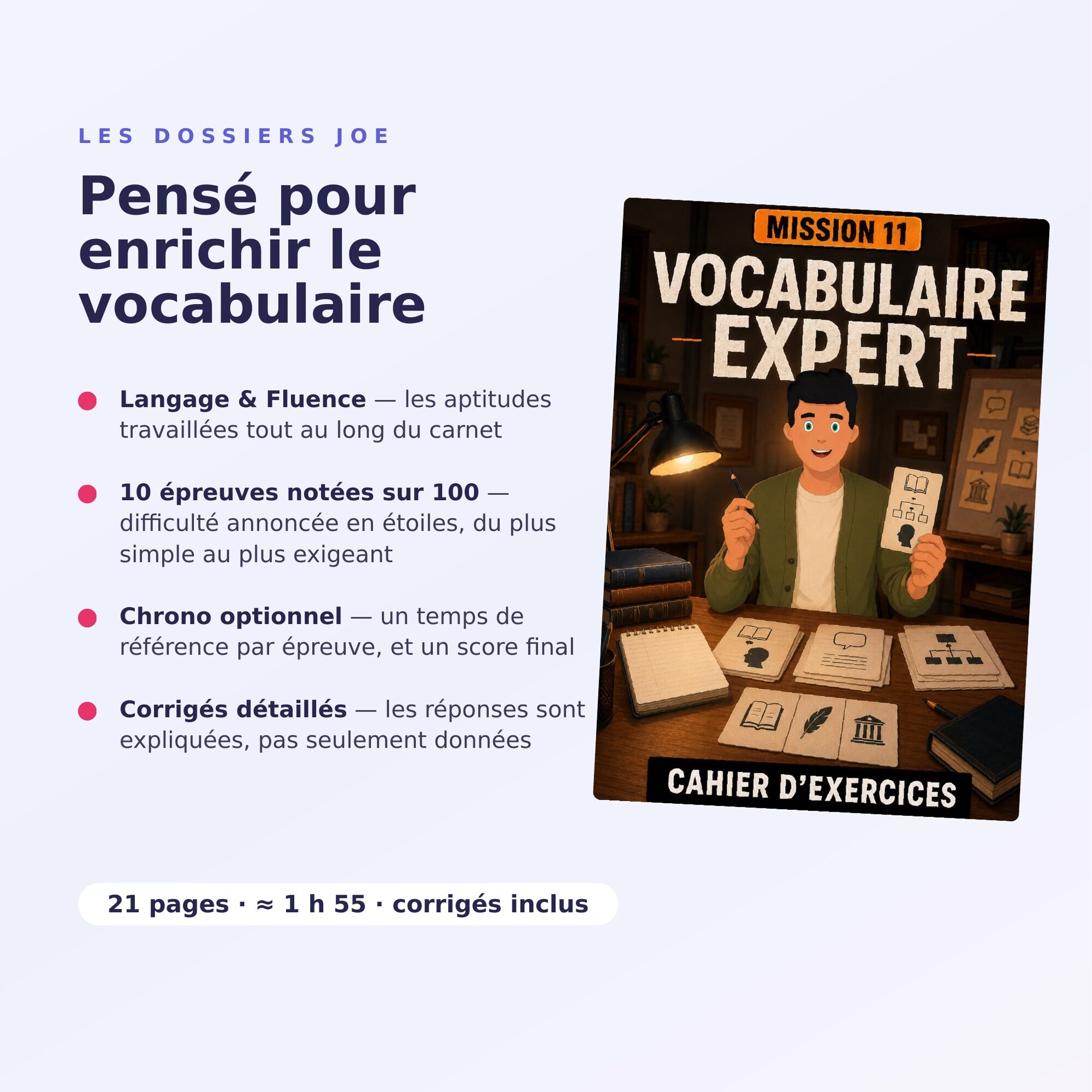JOE 11 produit 4 pense pour
