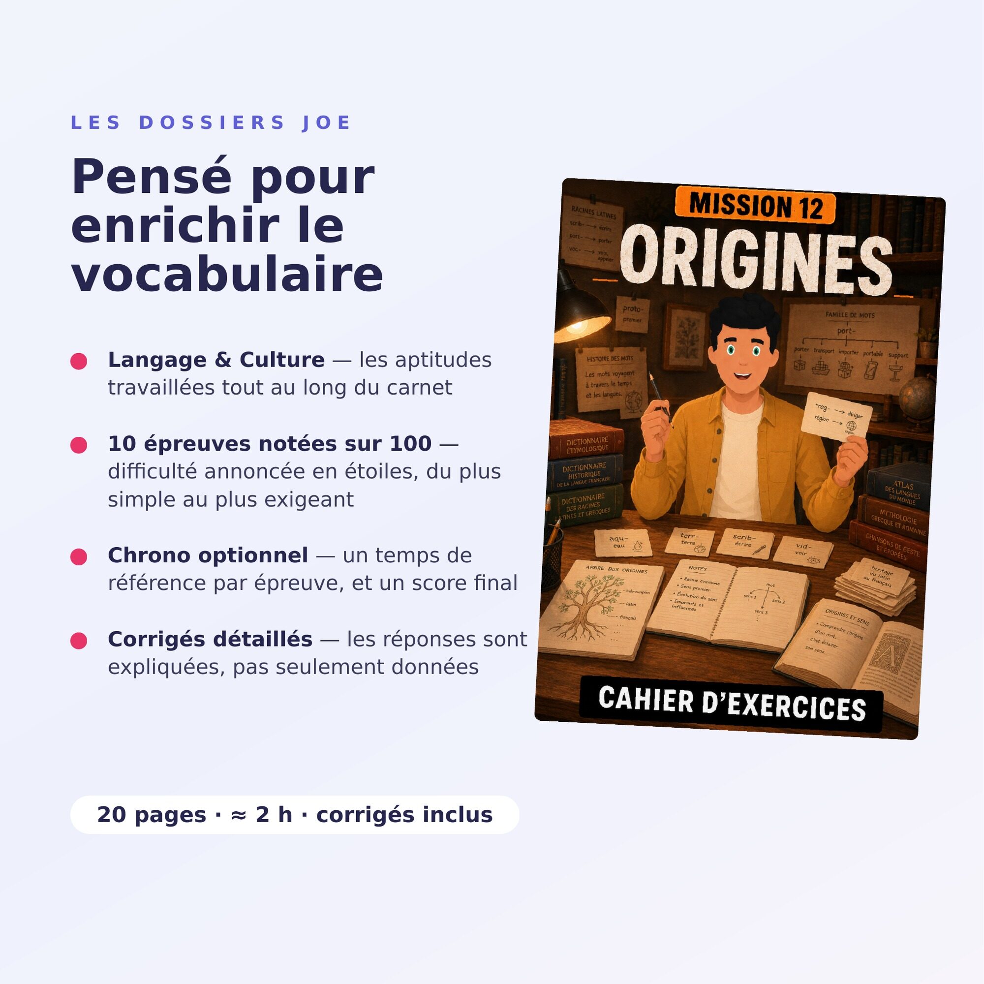 JOE 12 produit 4 pense pour