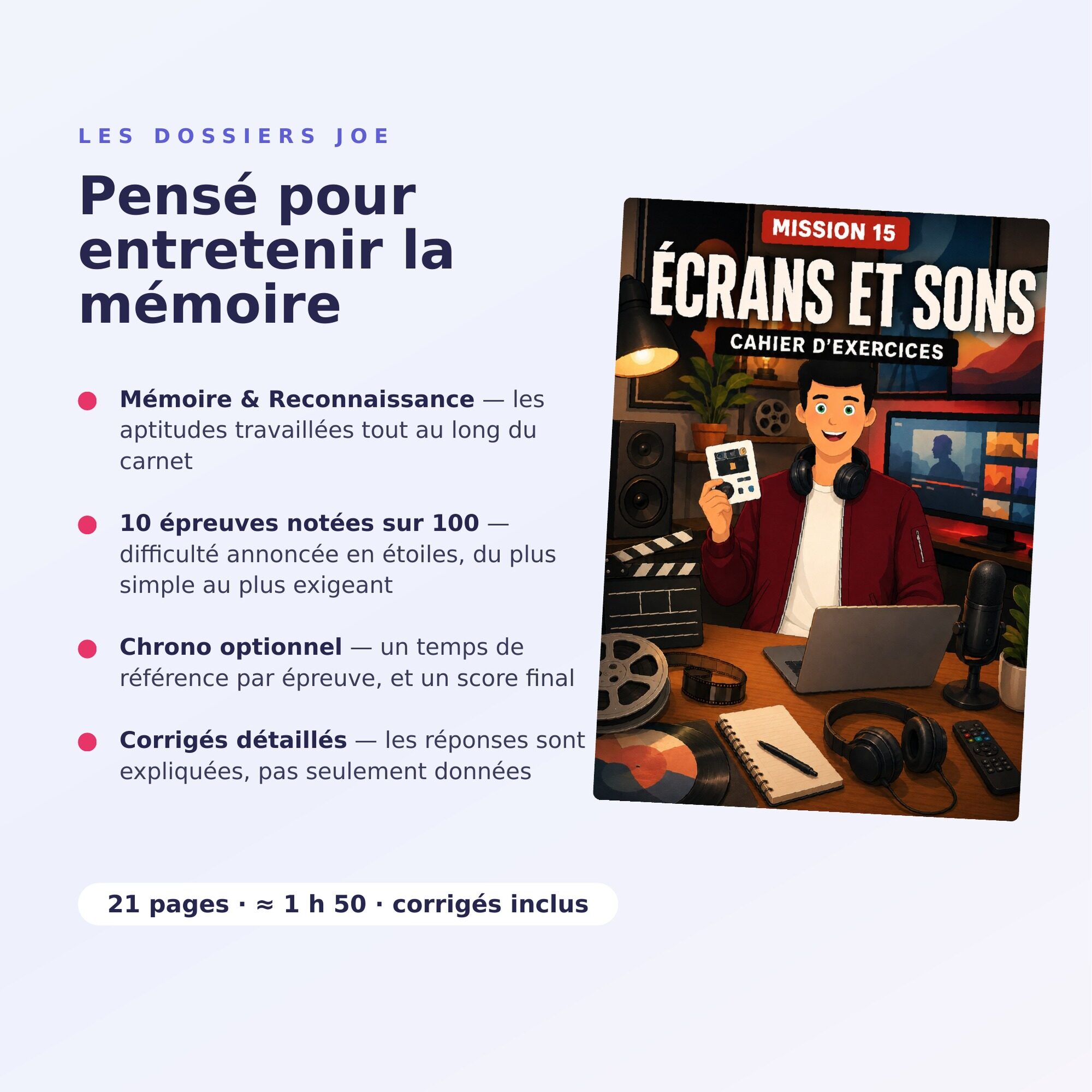 JOE 15 produit 4 pense pour