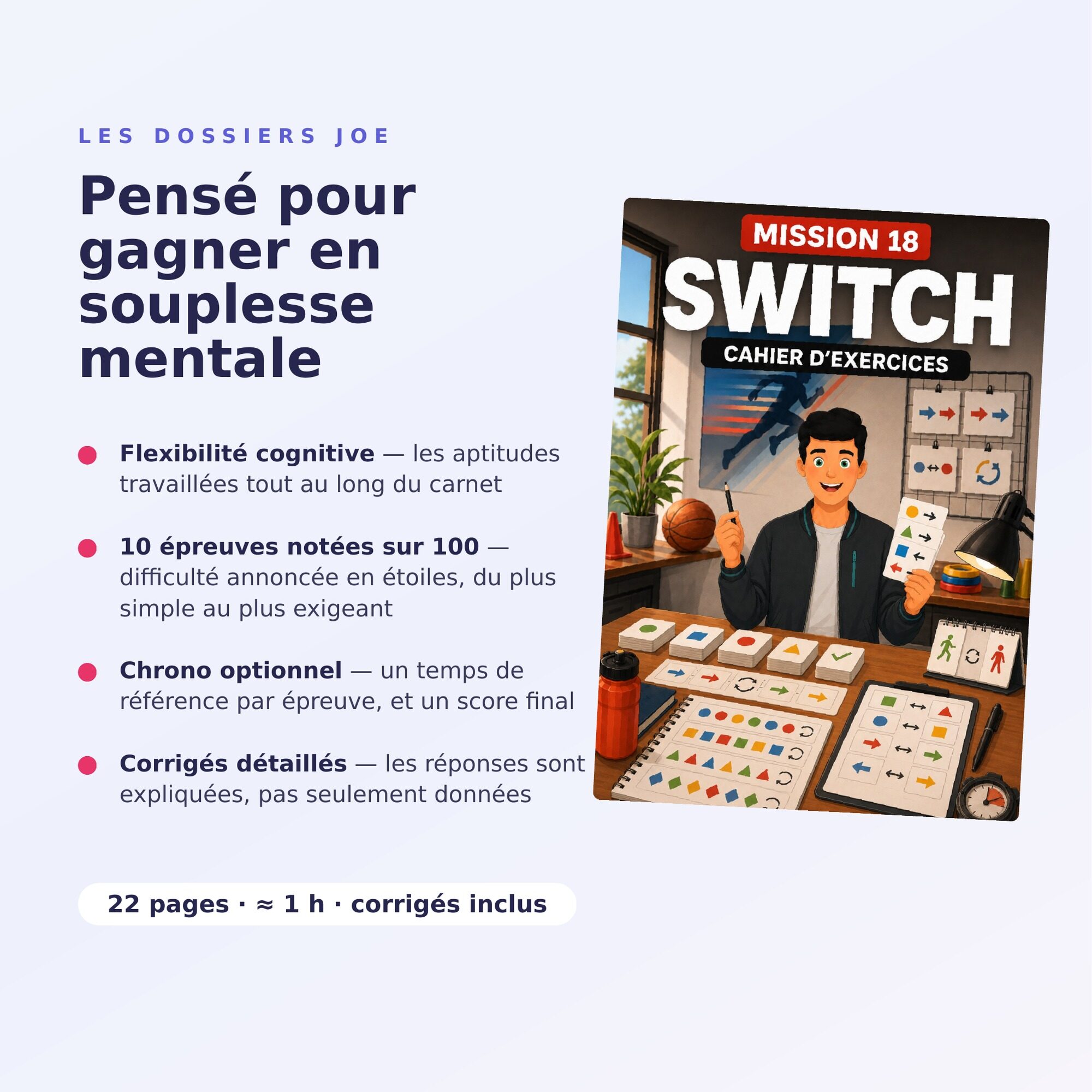 JOE 18 produit 4 pense pour