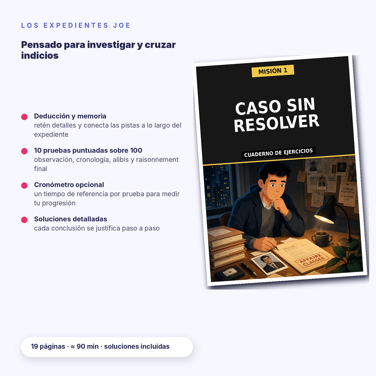 JOE ES 01 Caso sin resolver Produit 4