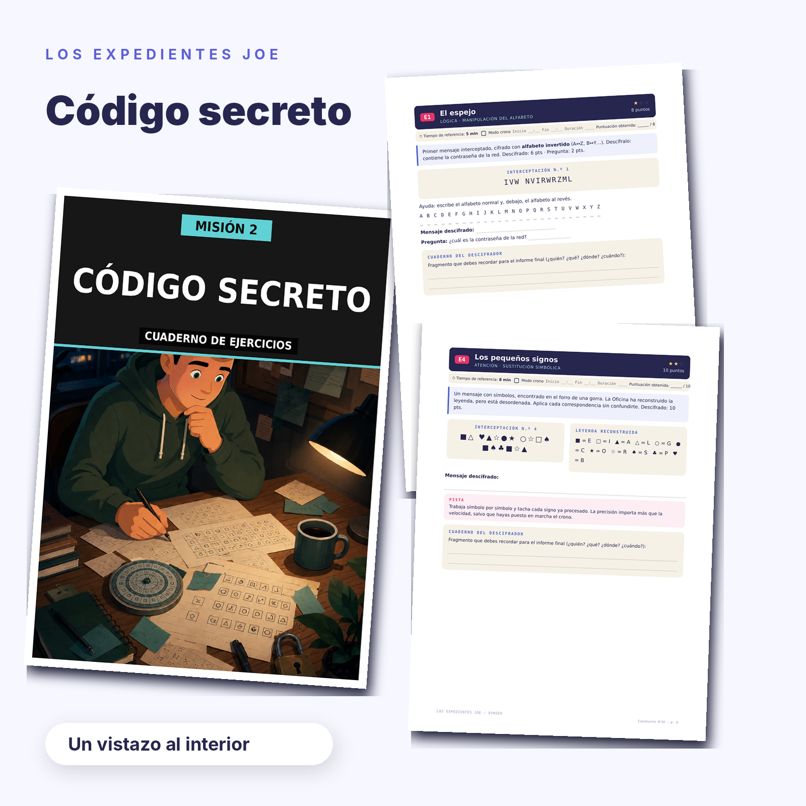 JOE ES 02 Codigo secreto Produit 2