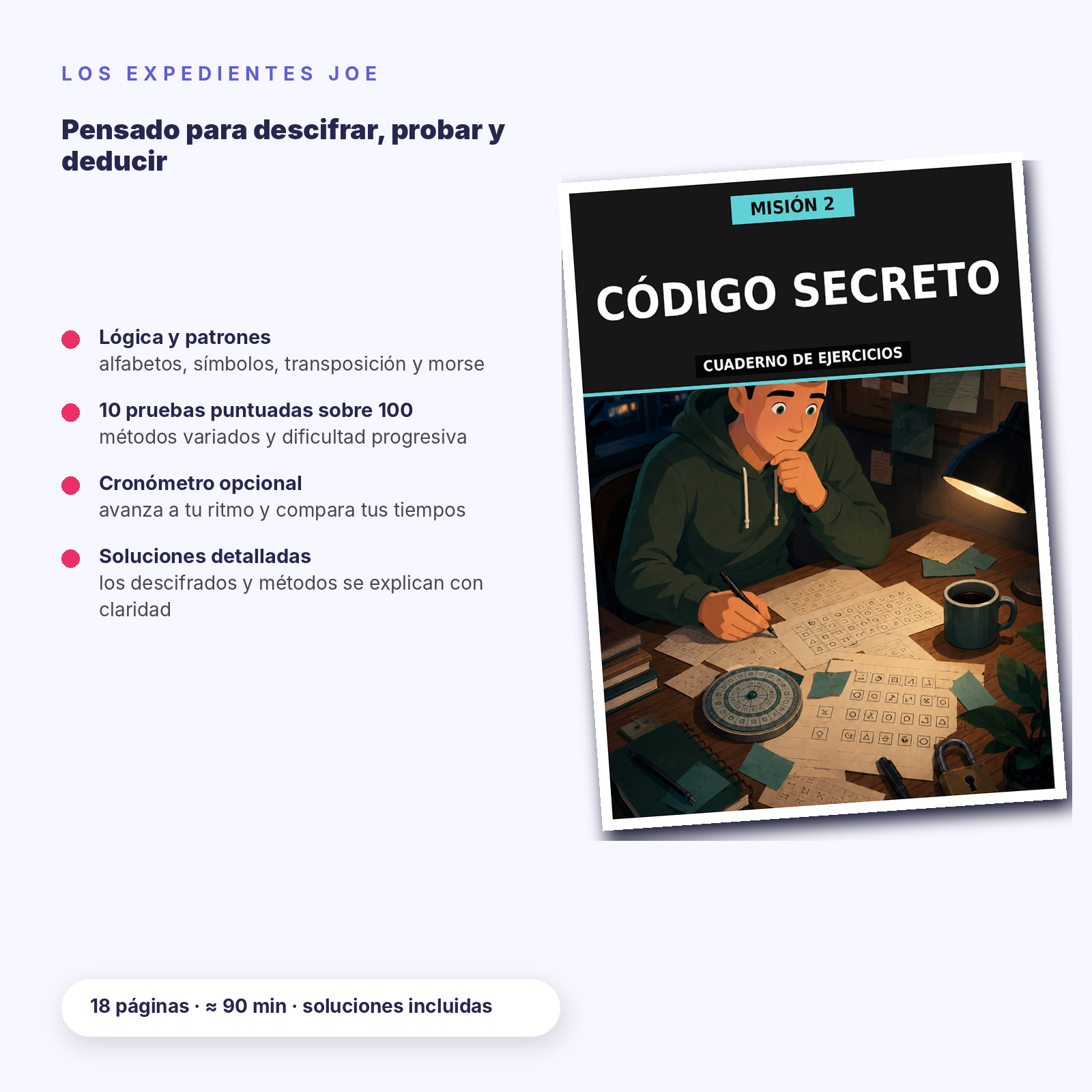 JOE ES 02 Codigo secreto Produit 4