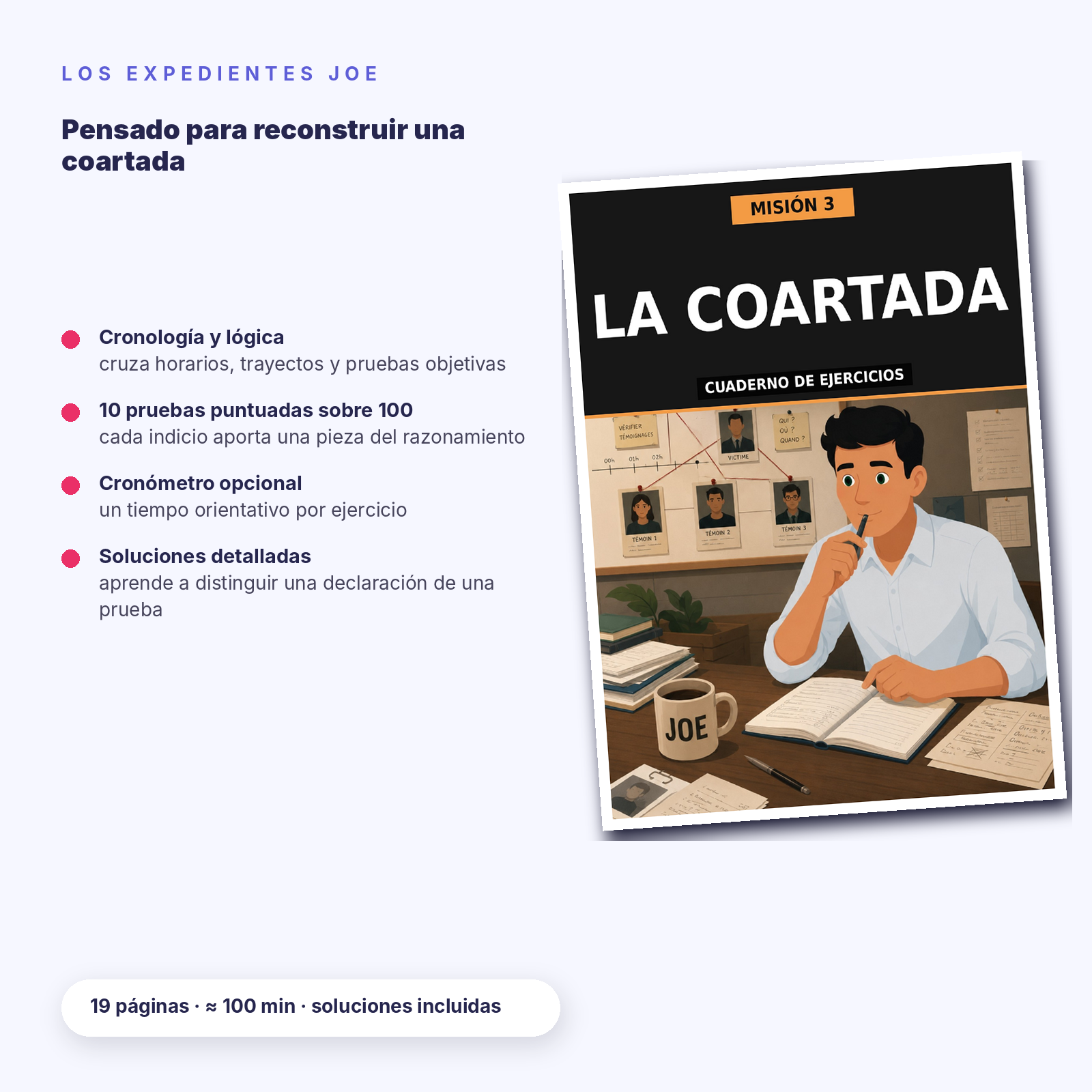 JOE ES 03 La coartada Produit 4