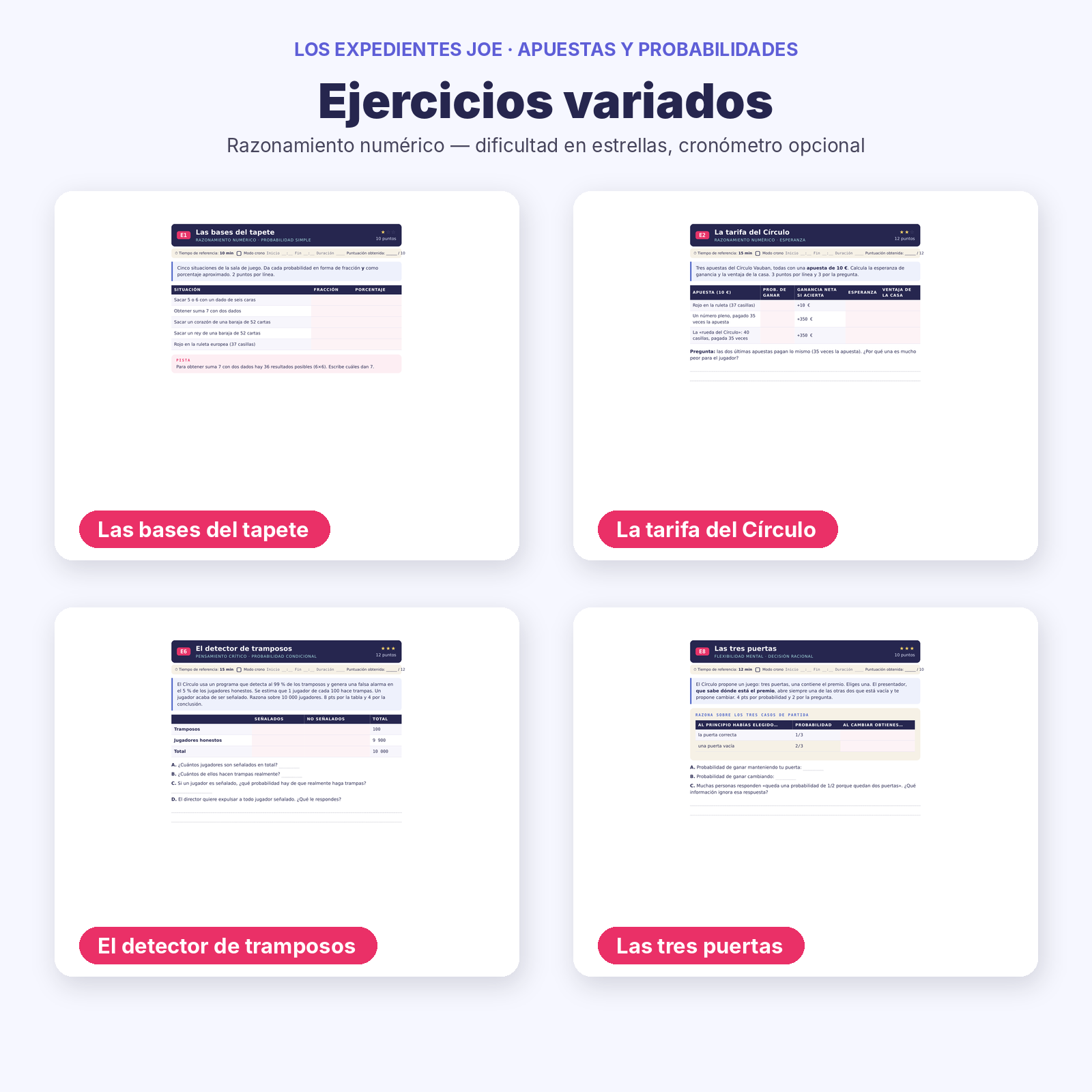 JOE ES 09 Apuestas y probabilidades Produit 3