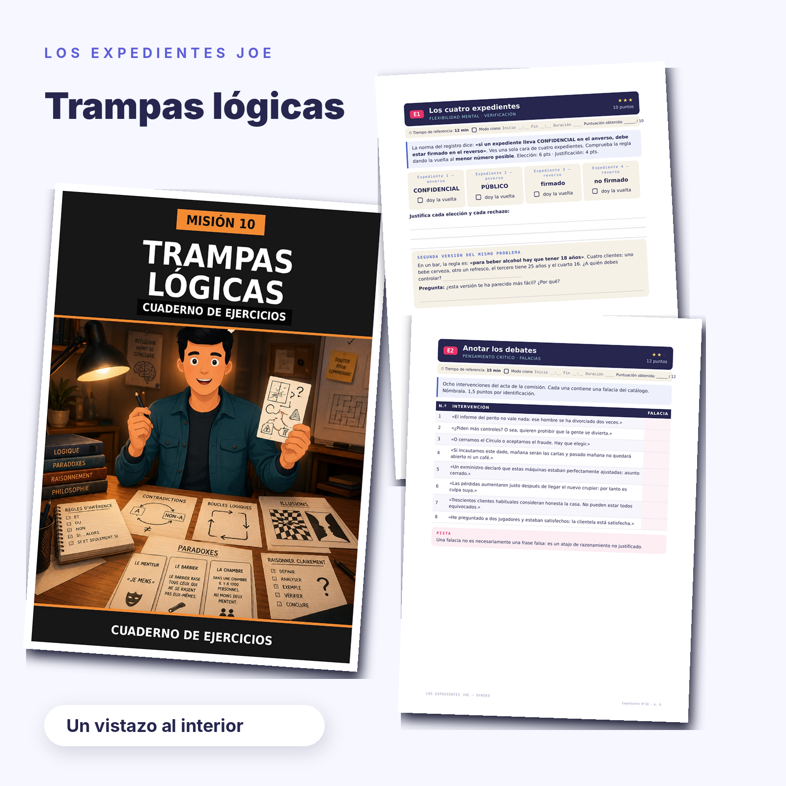 JOE ES 10 Trampas logicas Produit 2