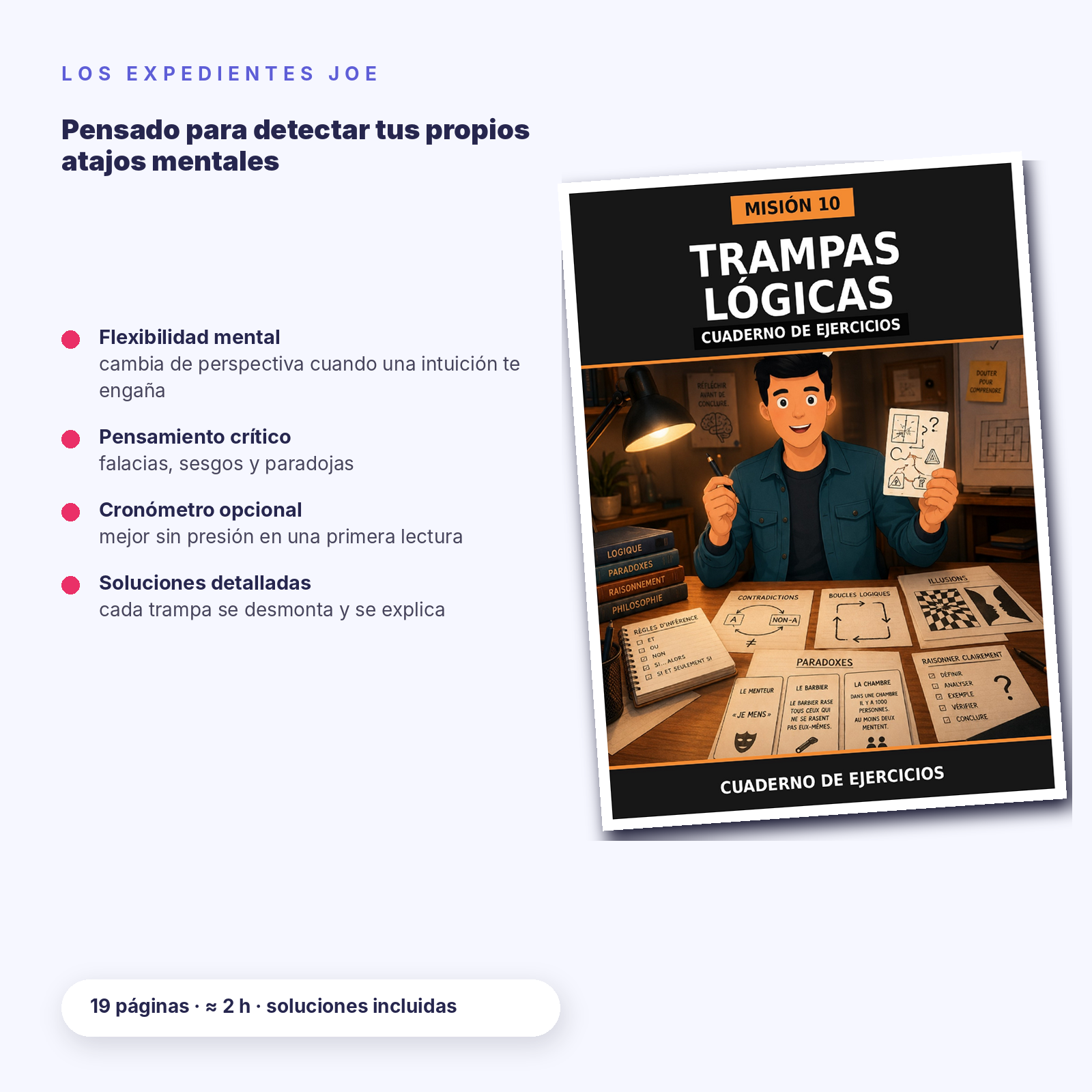 JOE ES 10 Trampas logicas Produit 4