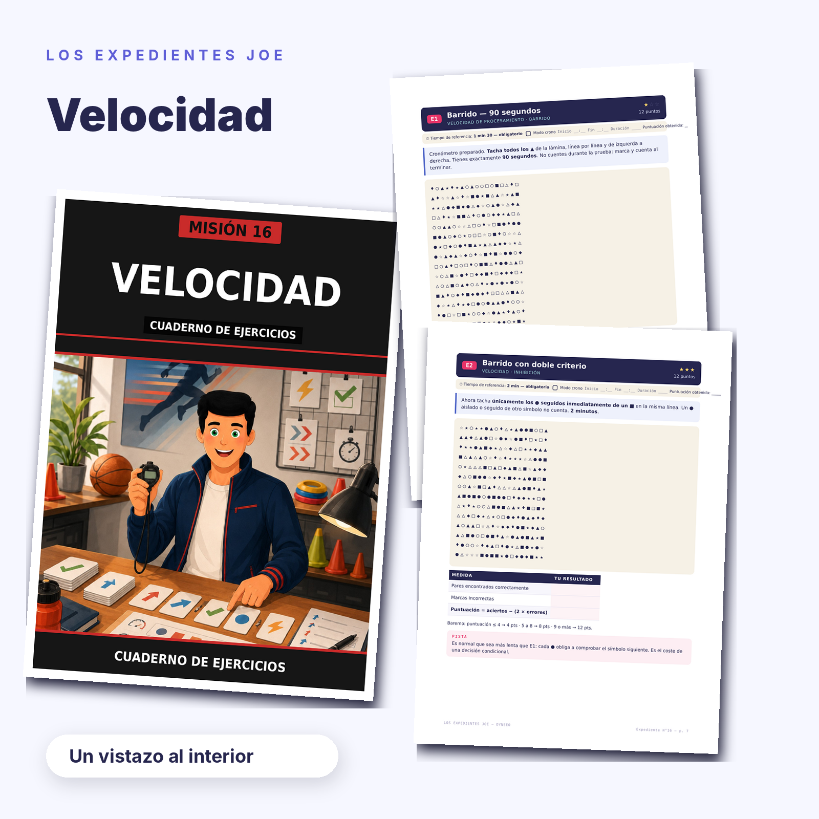 JOE ES 16 Velocidad Produit 2