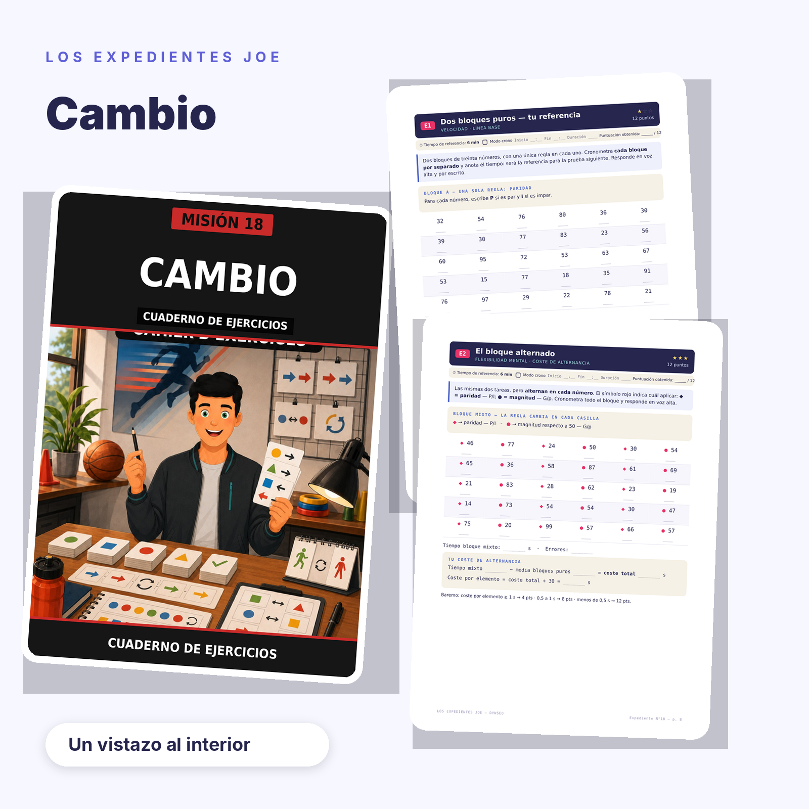 JOE ES 18 Cambio Produit 2