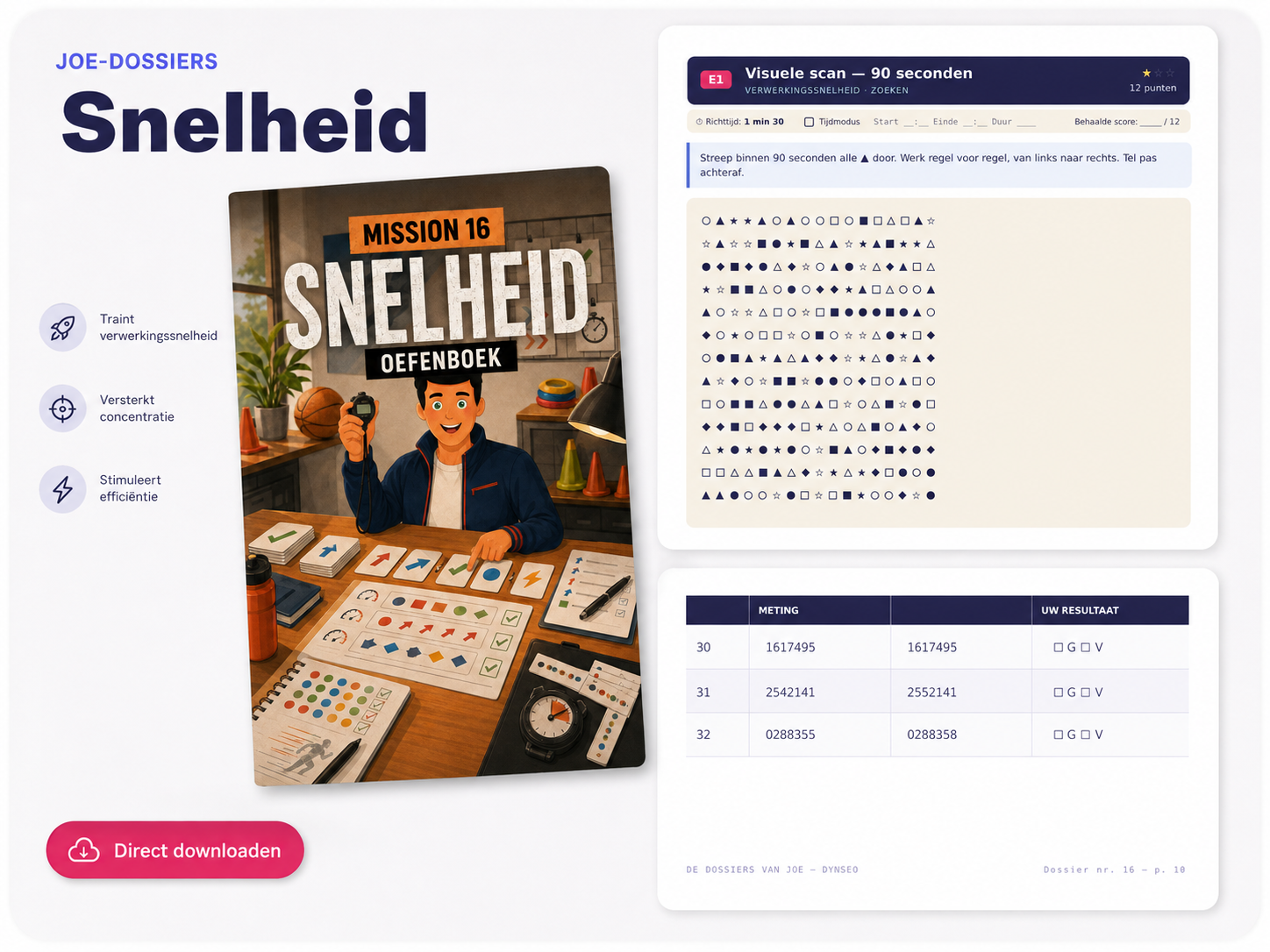 JOE NL Galerie Produit 16 Snelheid