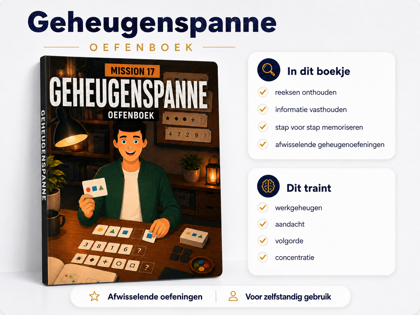 JOE NL Produit Contenu 17 Geheugenspanne