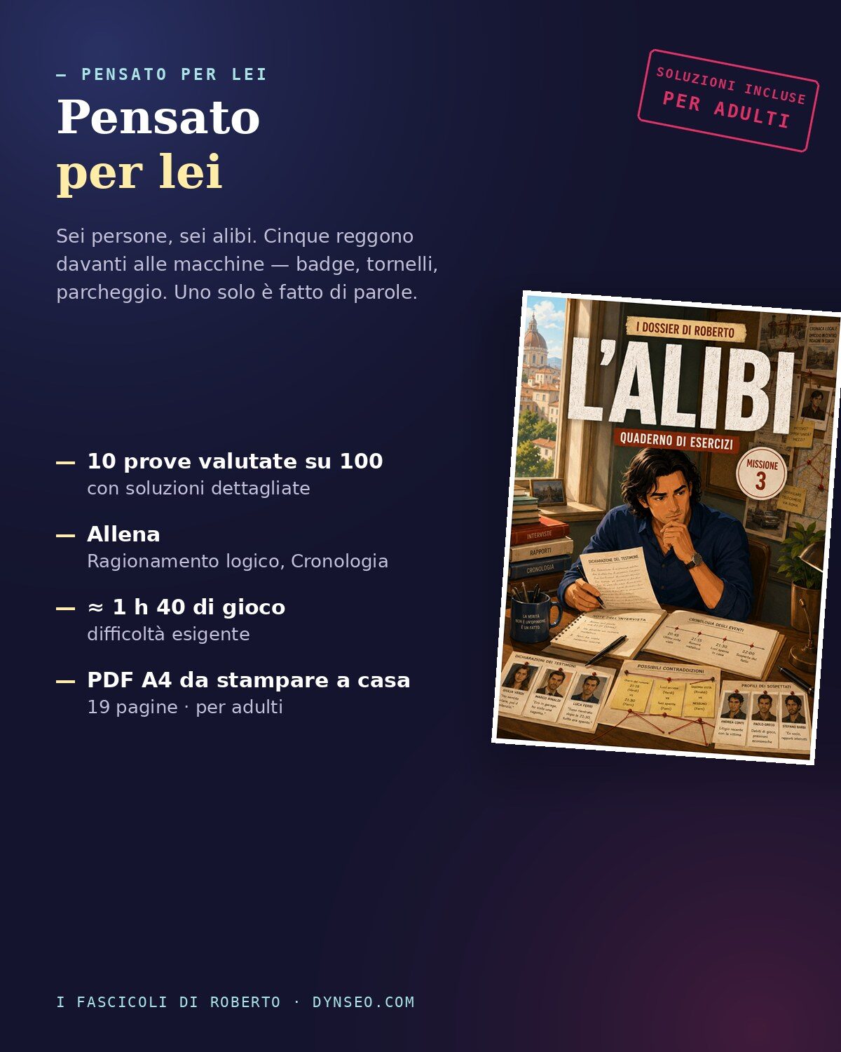 ROBERTO 03 produit 4 benefici