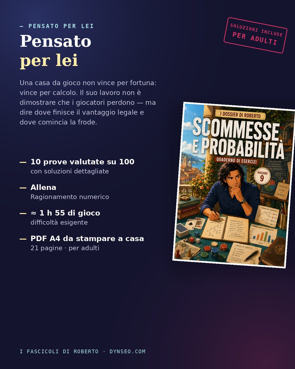 ROBERTO 09 produit 4 benefici