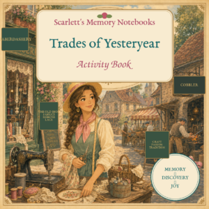 SCARLETT 09 TRADES OF YESTERYEAR SQUARE COVER