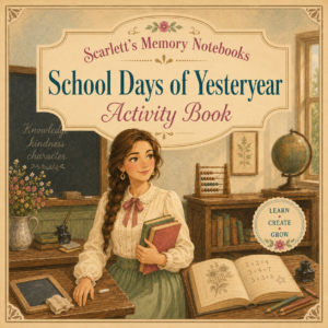 SCARLETT 10 SCHOOL DAYS OF YESTERYEAR SQUARE COVER