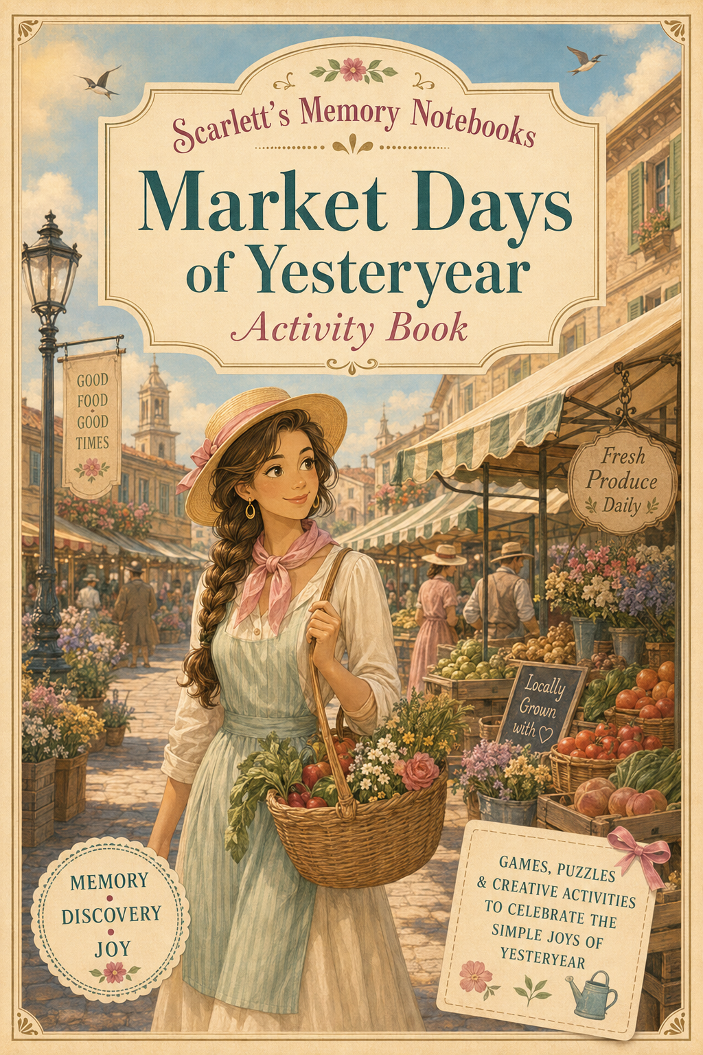 Scarlett's Notebook Market Days of Yesteryear