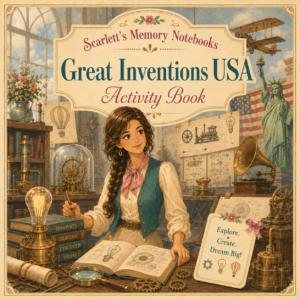 SCARLETT 19 GREAT INVENTIONS USA SQUARE COVER