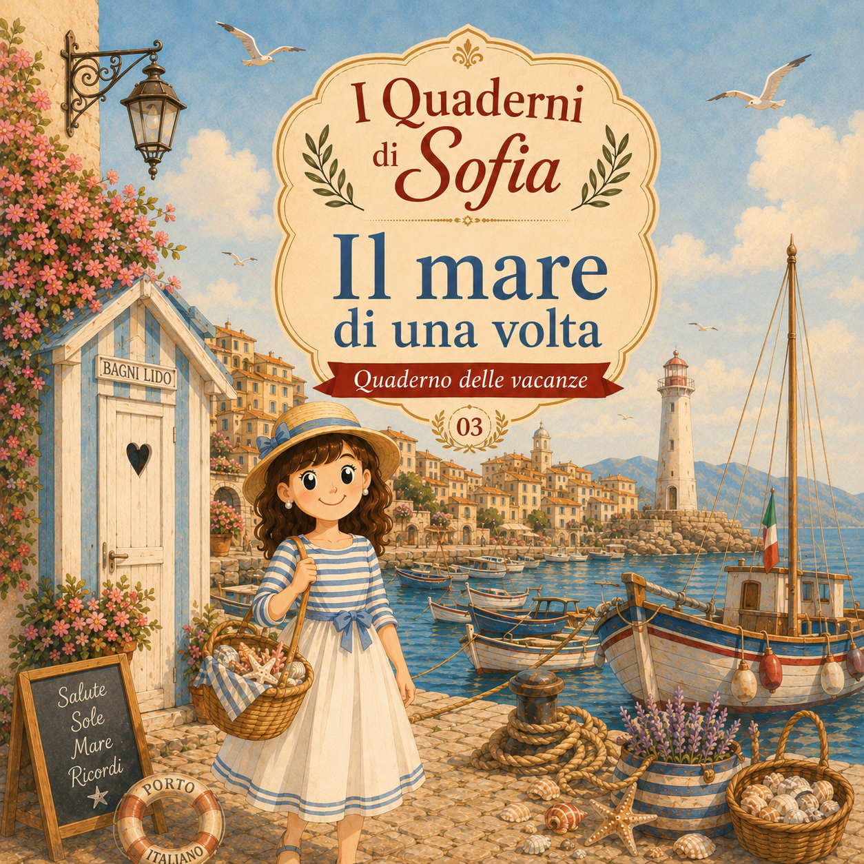 SOFIA 03 il mare di una volta CARREE