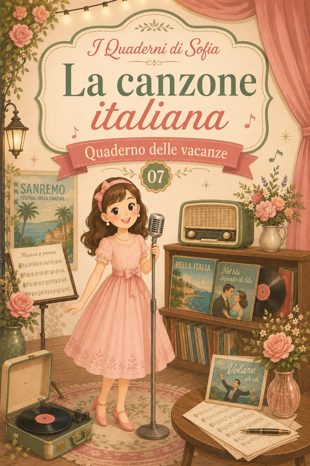 La Canzone Italiana — quaderno SOFIA da stampare