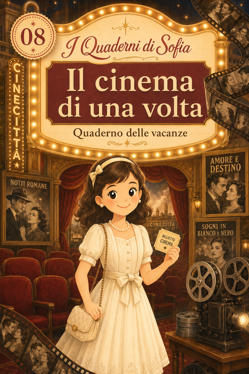 Il Cinema di una Volta — quaderno SOFIA da stampare