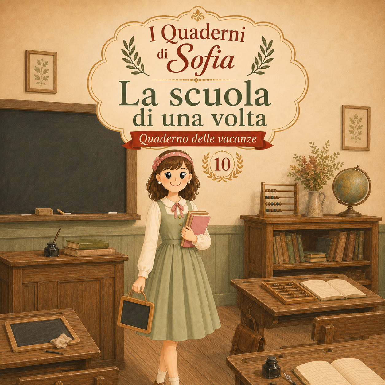 SOFIA 10 la scuola di una volta CARREE