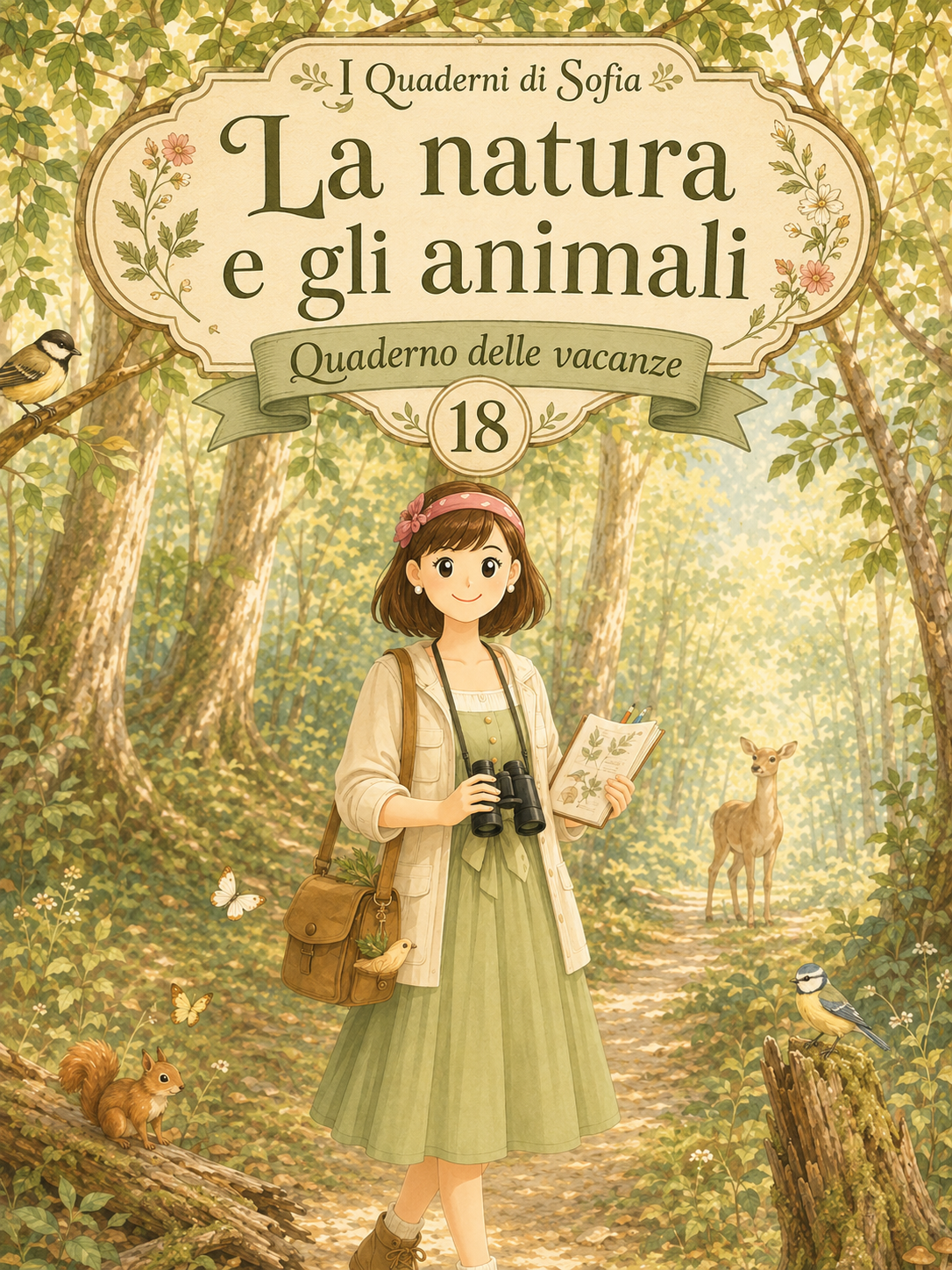 La Natura e gli Animali — quaderno SOFIA da stampare